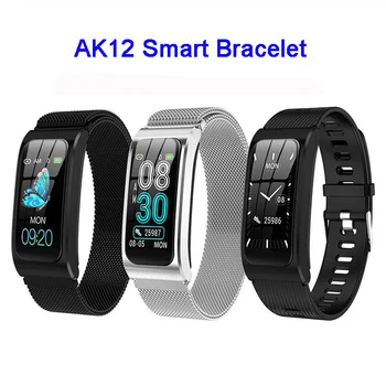 

AK12 Smart band Color watches Man Women Health Sports Bracelet Ip68Waterproof Smart Bracelet TPU Strap Bracelet PK X3smart watch
