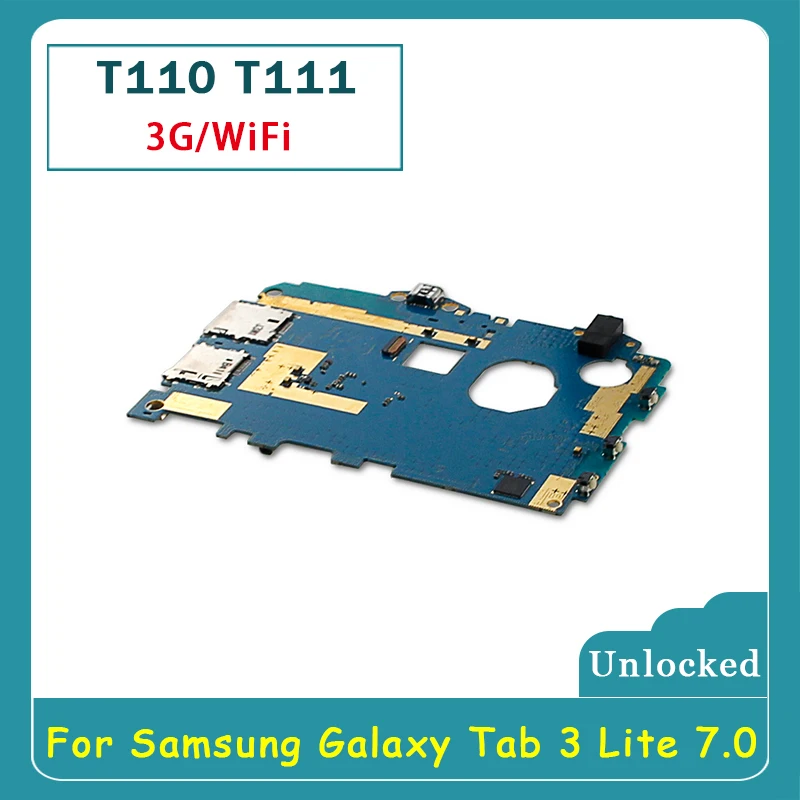 Разблокированная материнская плата для Samsung Galaxy Tab 3 Lite 7 0 T110 T111 Замена T111|Антенны