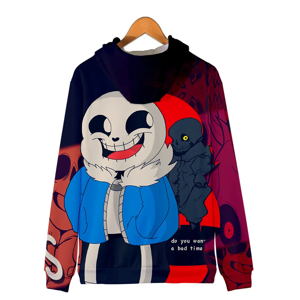 Undertale толстовка на молнии пальто для мужчин и женщин Детский свитер куртка с капюшоном уличная