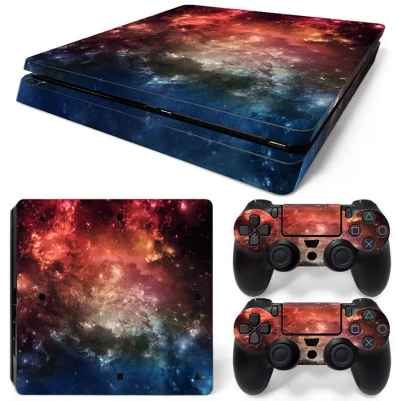 3 Новое поступление для PS4 тонкий стикер кожи для playstation 4 консоль и контроллеры для PS4 тонкий Геймпад контроллер наклейка - Цвет: 3