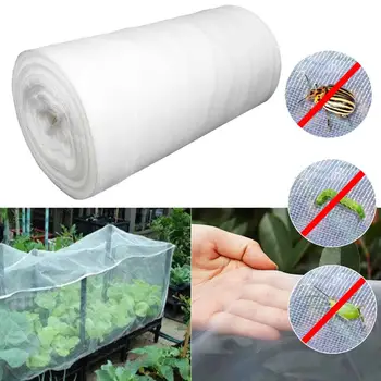 

Anti Bug Insect Bird Mesh Net Barrier Garden Vegetable Flower Fruit Protection for Garden200*300cm/250*1000cm/250*600cm