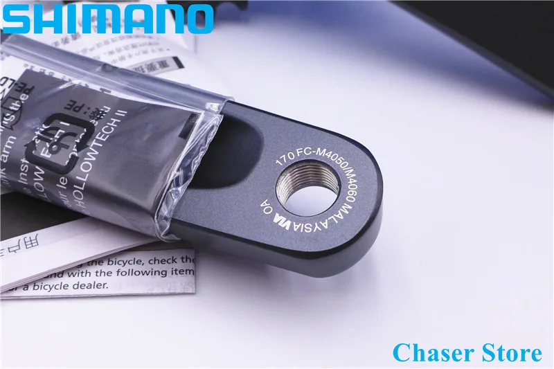 SHIMANO Alivio FC M4050 MTB шатун 9 скоростей 170 мм