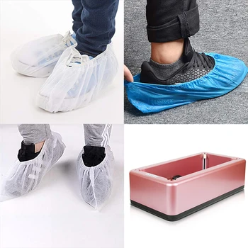 

Smart Shoe Cover Dispenser Automatic Shoe Cover Disposable Booties Maker Machine for Household Bedroom Accessories