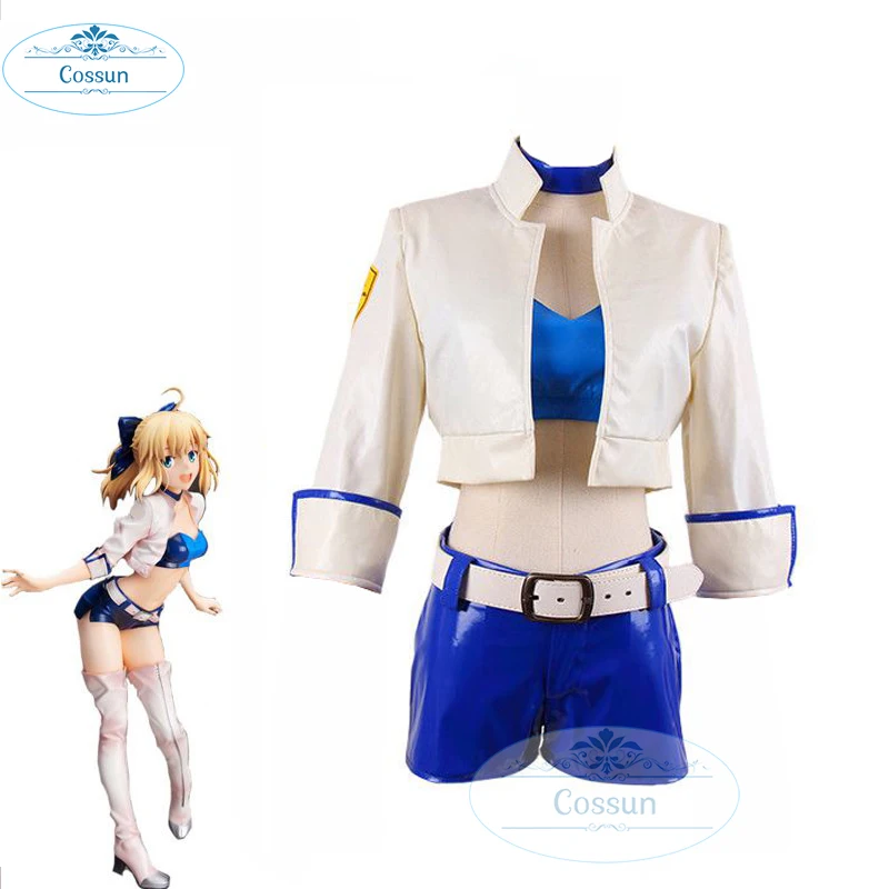 Fate Stay Night большой заказ саблеобразный лунный гоночный костюм сексуальная