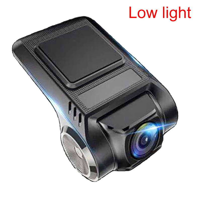 low light USB DVR камера автомобиля Viedo dvd-плеер высокой четкости Dash Cam Поддержка TF карты обнаружения движения PUO88 - Цвет: low light