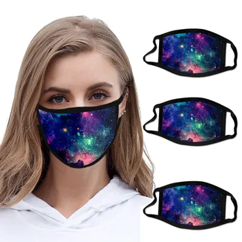 

3PC Unisex Breathable Face Shield Face Mask Cloth Mouth Mask Washable Mouth Caps Reusable mondmaskers Mascarilla