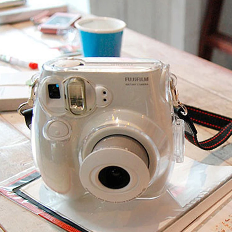 Roadfisher прозрачный противоударный чехол для камеры защитный ремень Fuji Fujifilm Polaroid
