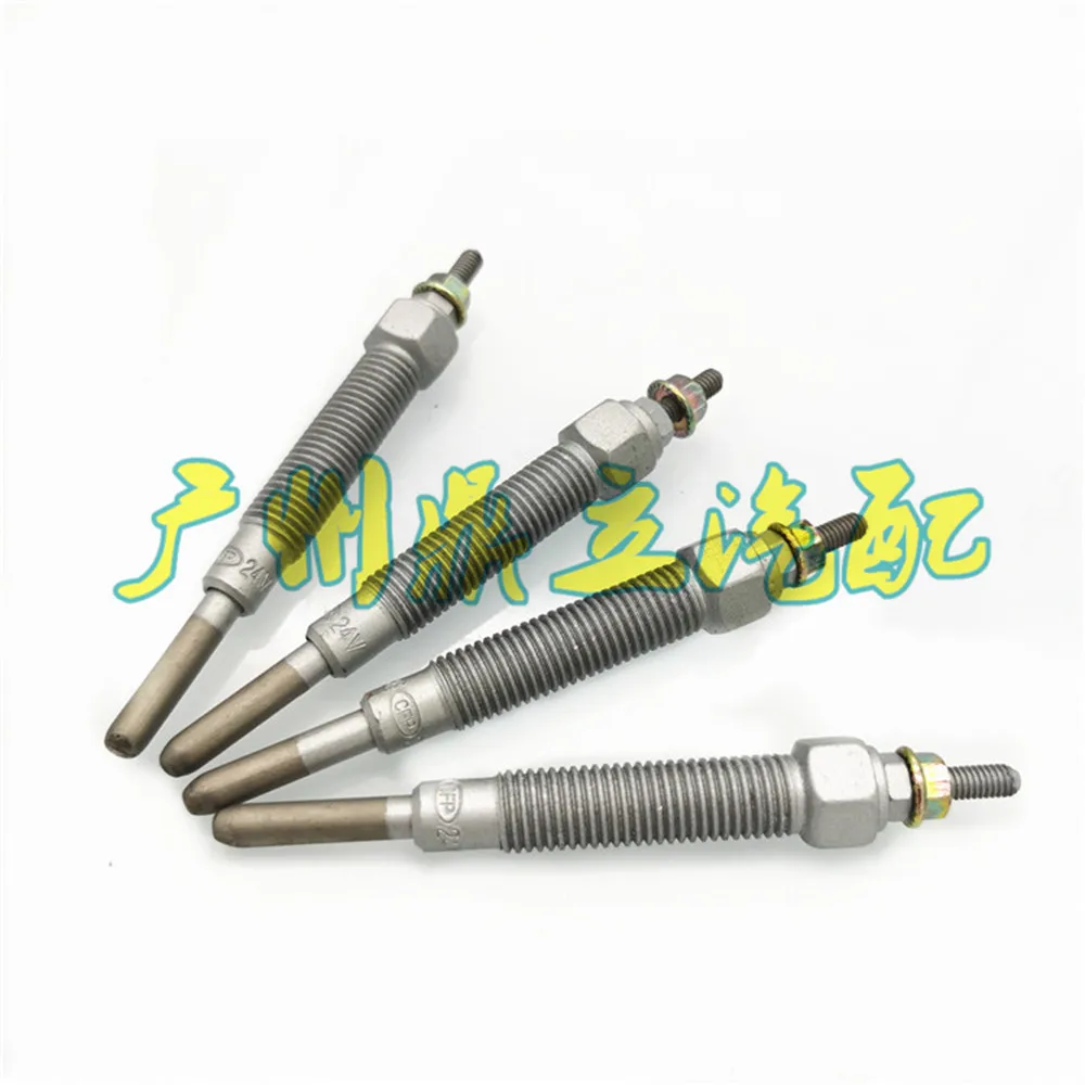 Free Shipping Diesel Glow Plug Fit For Nissan Patrol Y61 Y60 TD42 TD27 4pcs