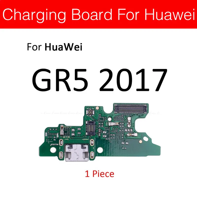 Зарядное устройство с разъемом Usb для huawei Y5 GR5 Prime, зарядное устройство с разъемом USB, аксессуары, Запасные детали для ремонта - Цвет: GR5 2017