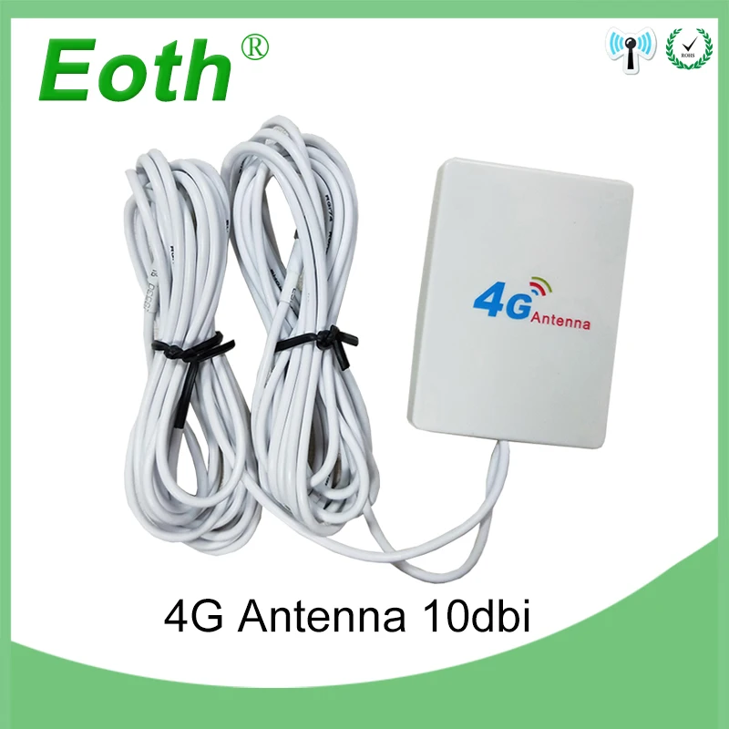 Eoth 1pcs 4G lte antenna 10dbi ts9 Connector Plug antenne router 21cm ipex 1 SMA female pigtail Extension Cable