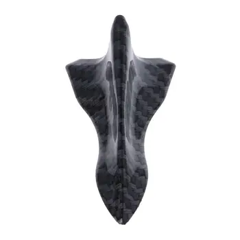 

1Pcs Universal EVO-Style Pu Rear Roof Shark Fins Spoiler Shark Fin Diffuser Vortex Generator Car Roof Spoiler Bumper Wholesale