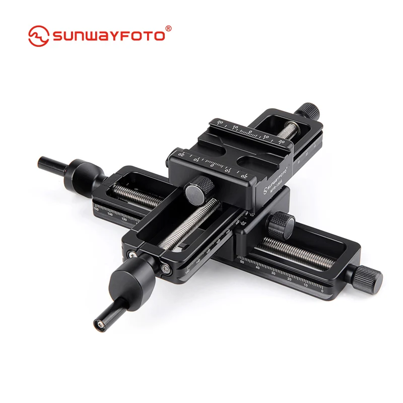 SUNWAYFOTO слайдер для камеры макросъемки фокусировки рельса спуска пластины
