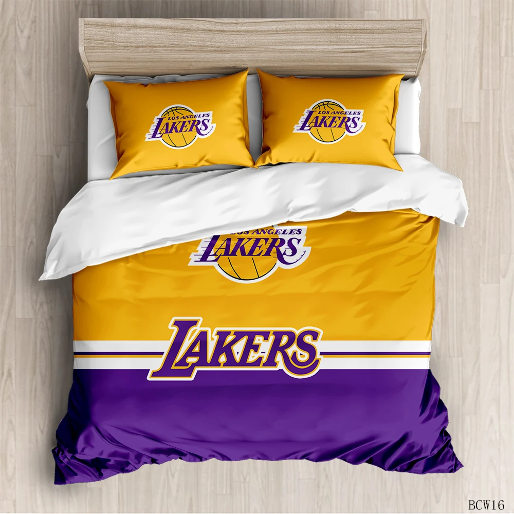 

Sport Style Bed Sheet Basketball Fans Collection Icon Commemorative Bed Linens for Kids Gift and Boyfriend or Son Surprise Item
