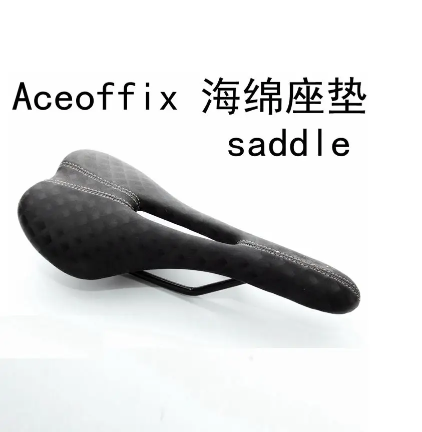 ACEOFFIX карбоновое велосипедное седло для Brompton, складной велосипедный коврик на переднее сиденье, ударопрочный спонж, легкий, 264 г, 130*280 мм