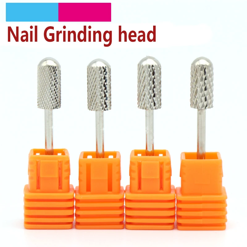 

2.35mm Silver Nail Art Drill Bit Tungsten Steel Alloy Grinding Head Grinding Machine Dedicated Sander Polishing Tools