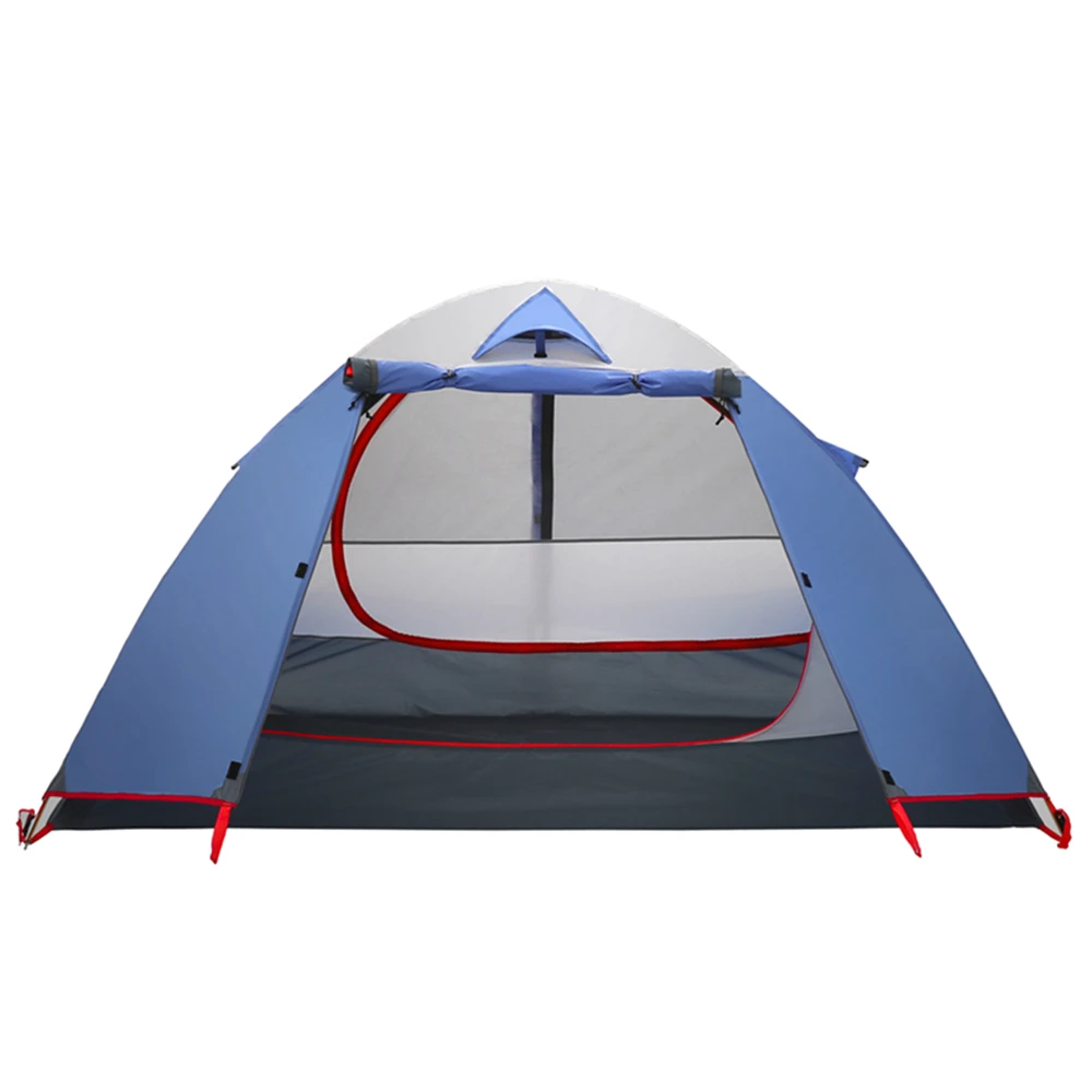 2-3 человека Открытый Кемпинг палатка двуслойная Ветрозащита Водонепроницаемый 3 сезона туристическая палатка Открытый Туризм легкие палатки