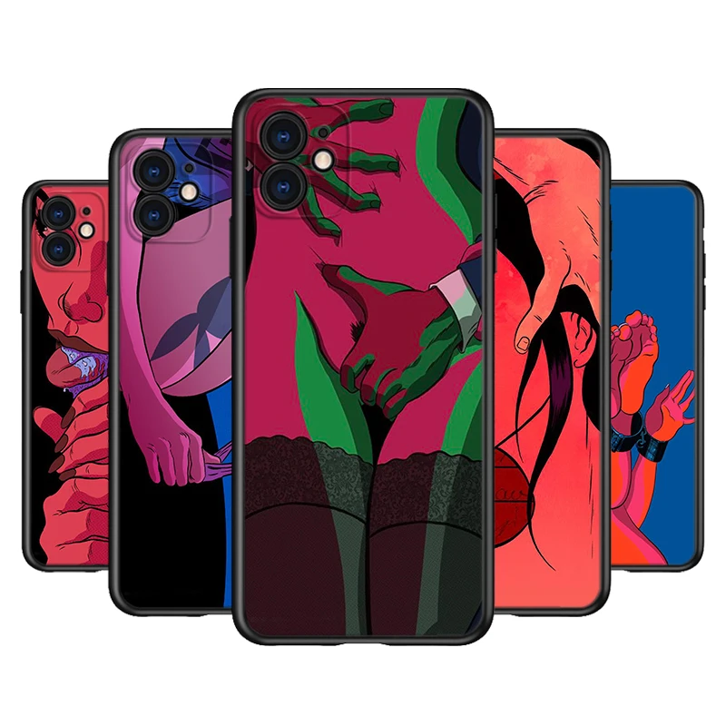 Силиконовый чехол для Apple IPhone 12 Mini 11 Pro XS MAX XR X 8 7 6S 6 Plus 5S SE | Мобильные телефоны и