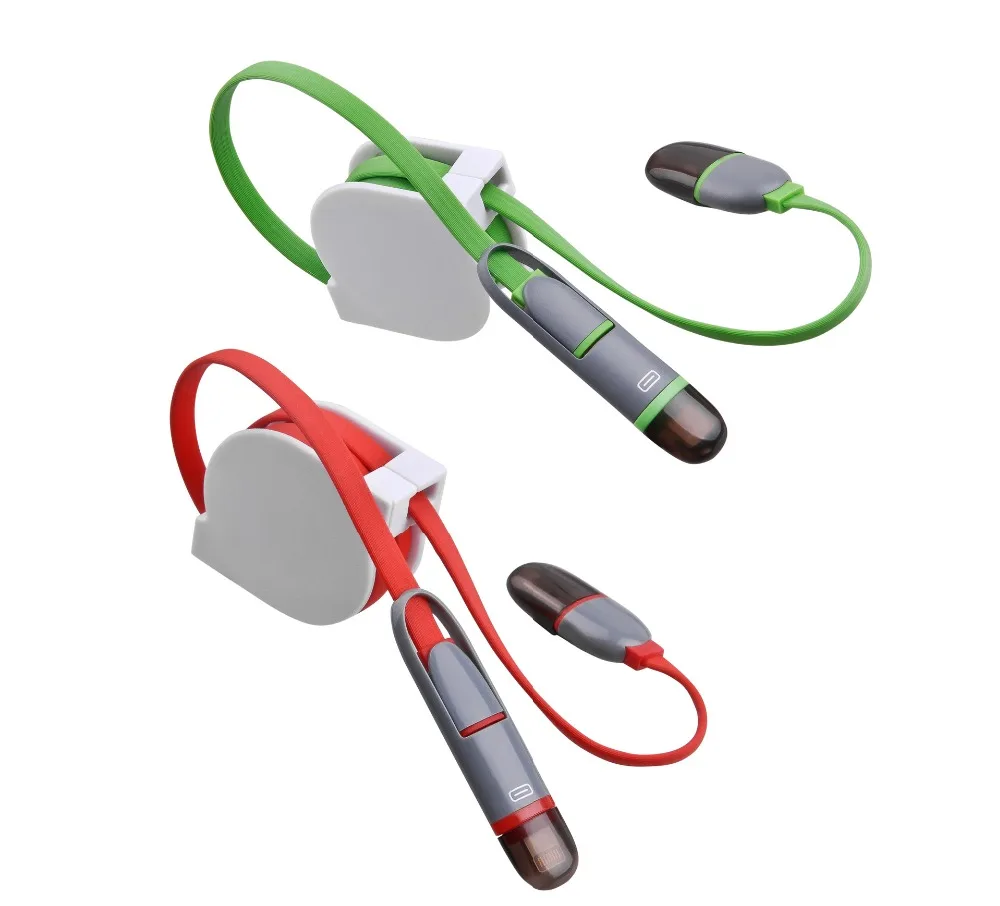 Мини Многофункциональный 2 в 1 USB кабель Быстрая зарядка линия передачи данных телескопическая линия зарядки растягивающийся Телескопический USB удлинитель