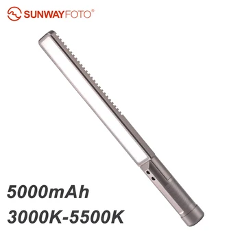 

SUNWAYFOTO FL-152 Video light 3000K-5500K 5000mah LED Light stick with OLED Screen Camera photo studio photography lighting
