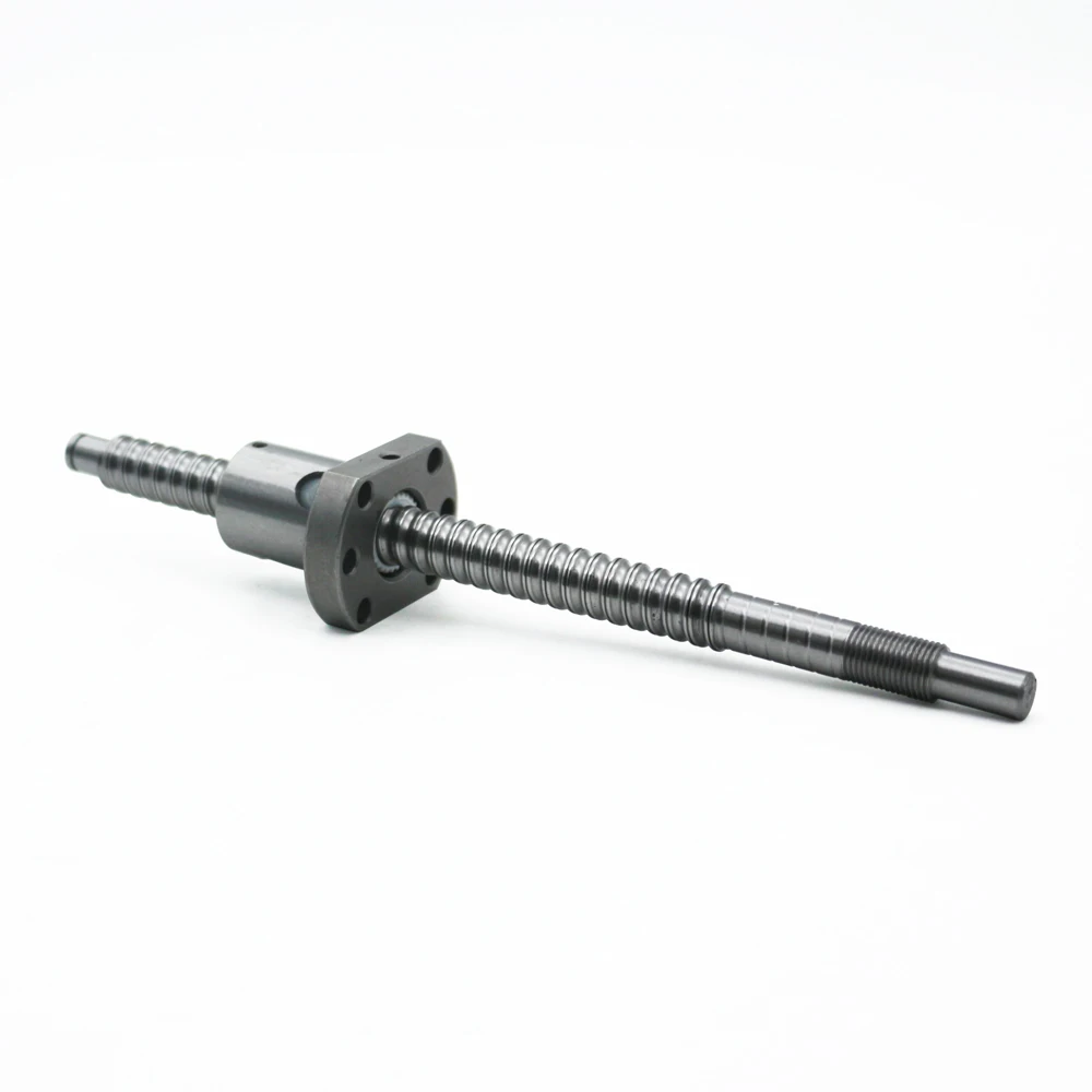 SFU1204 200 250 300 350 400 450 500 мм скрученный шариковый винт C7 с фланцем 550 одношариковая