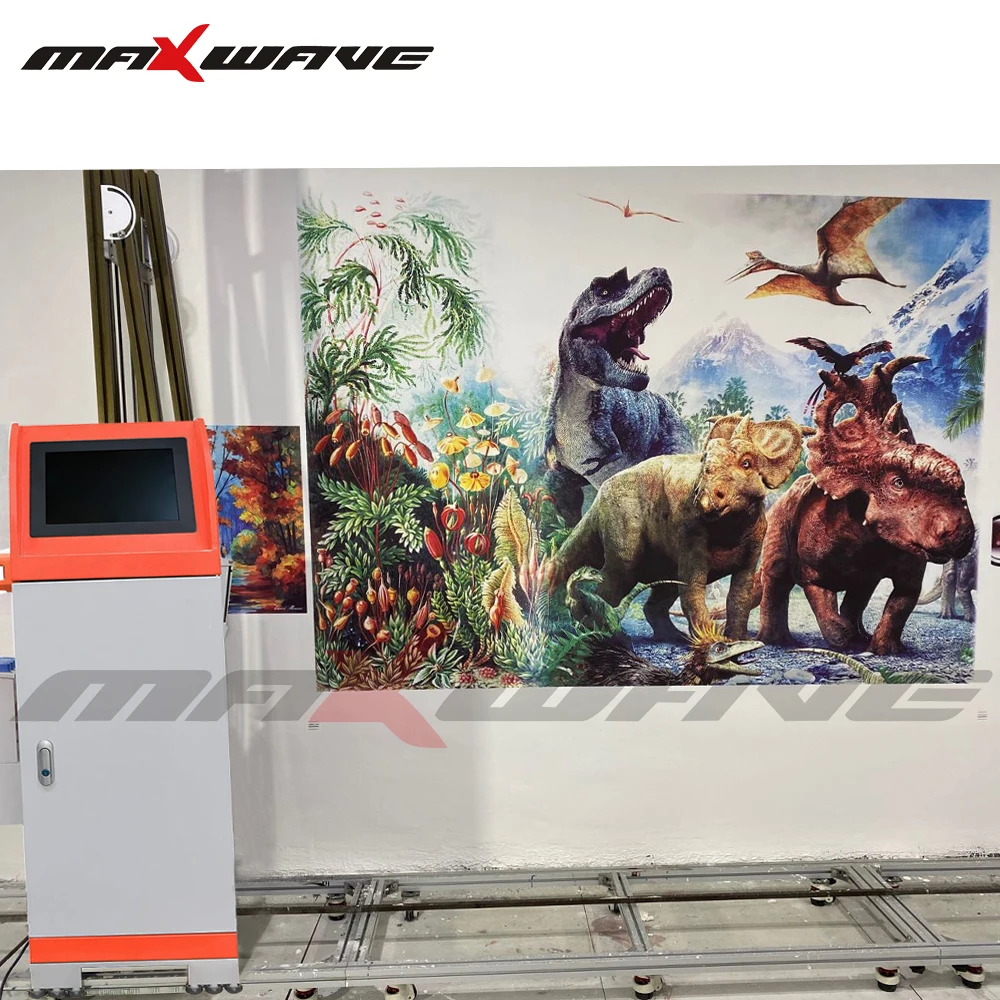 3D intelligent auto direct to wall inkjet printer large format printers