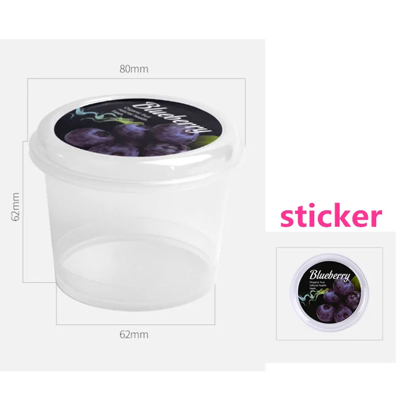 cup lid sticker2 20 шт китайская чистая красная чашка для мороженого одноразовый плотный пластиковый, для десерта кружка для пудинга бутылка для йогурта пудинг прозрачная упаковка чашка с крышкой - Цвет: cup lid sticker2