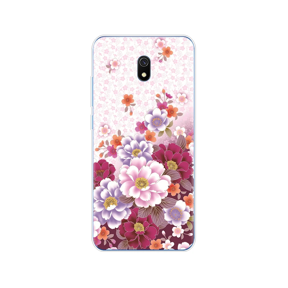 34381 Чехол для xiaomi redmi 8a, силиконовый мягкий чехол из ТПУ, задняя крышка для redmi 8a, бампер hongmi 8a, чехол, противоударный, милый, черный - Цвет: 34381