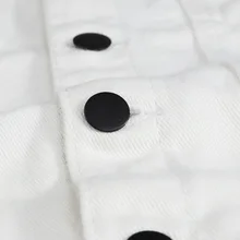 Spring And Summer-Trend Men Casual Vest Korean-style Versatile Slim Fit White Large Size Denim Waistcoat Handsome Waistcoat