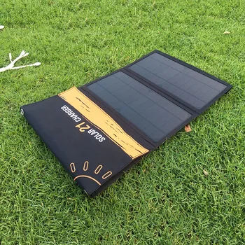 

High power 15W 21W 28W Portable Solar Charger High Power Foldable Solar Panel Charger with Dual USB Port for xiaomi Phone tablet