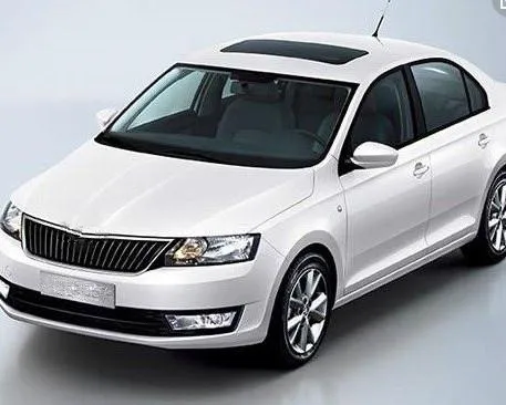 Left and Right Aplend для Skoda Rapid 2013 фары прозрачный абажур лампы оболочки маска фары крышка - Цвет: Left and Right
