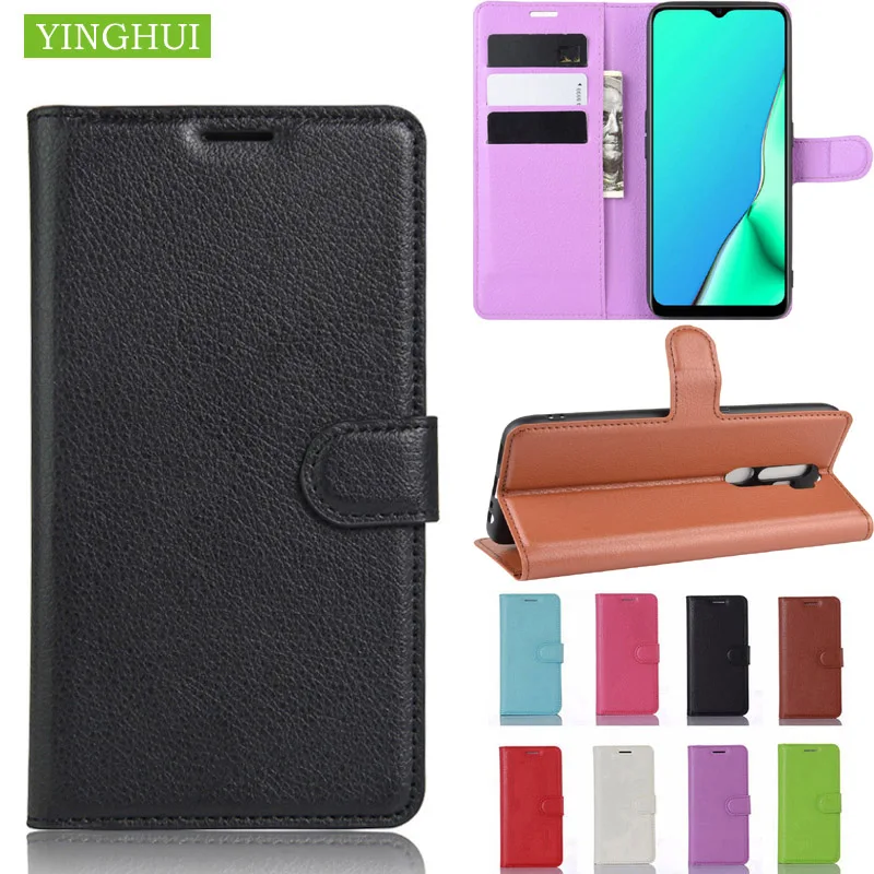Чехол для OPPO A9 2020 кошелек чехол телефона Магнитный кожаный A5 откидной чехлы с