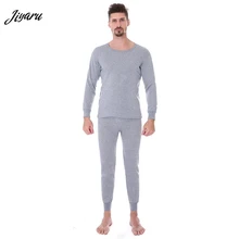 Комплект термобелья для мужчин осень зима длинное нижнее белье стрейч мужское термобелье теплый флис кальсоны плотная одежда