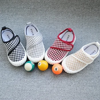 

EDUBA Korean children's shoes soft bottom linen children's shoes casual small cloth shoes student performance shoes