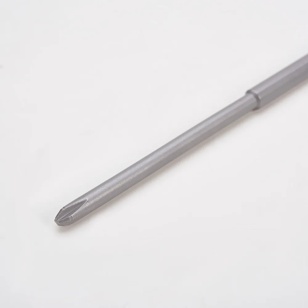 10 шт. отвертка Philips Bits 1.6PH00 2PH0 3PH1 4PH1 4PH2 S2 скрещенная головка 80 мм длина 4 мм Диаметр Круглый хвостовик магнитные Биты