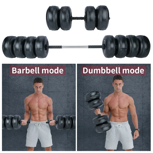 Travel Water Filled Dumbbells 4