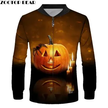 

Halloween Men's Jacket Cosplay Adult Streetwear Autumn Winter Sweatshirts Men Long Sleeve Zipper New Year Clothing ZOOTOP BEAR
