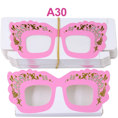 Kekelash 귀여운 만화 3D 가짜 나비 속눈썹 포장 상자, 25mm 긴 가짜 속눈썹 포장 종이 상자 벤더, 도매 4