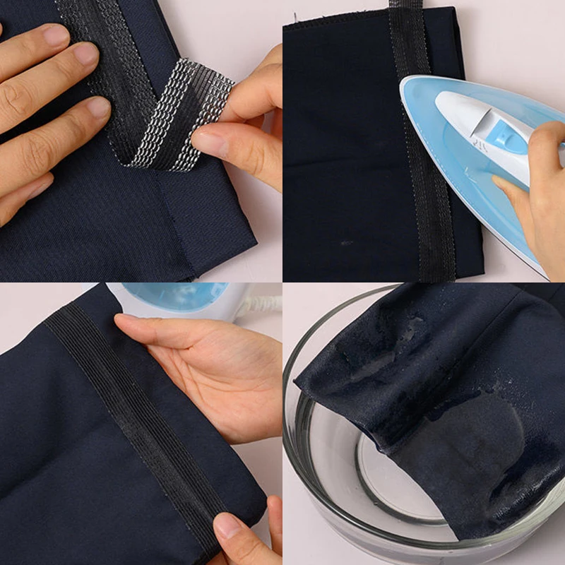 Self-Adhesive Pants Paste DIY Iron On Pants Edge Repair Pants  Jean Clothing Jean Pants Apparel Sewing Fabric Sewing Accessories