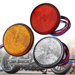 Feu de Stop réfléchissant à 24 LED pour moto, phare d'avertissement de freinage pour remorque de camion 12V 
