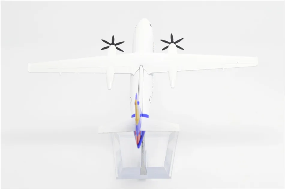 Династия Тан(TM) 1:400 16 см Fokker-f50 Satena металлическая модель самолета Игрушечная модель самолета