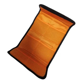 

50Pcs Camera Filter Storage Bag Lens Adapter Ring Cable Case Pouch Holder 6 Pockets for UV CPL FLD ND COLOR Lenses Protector