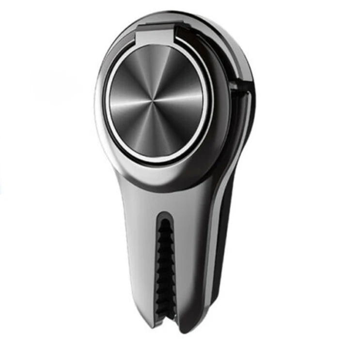 New Multipurpose Mobile Phone Bracket Rotating Ring Holder Car Vent Clip Phone Mount