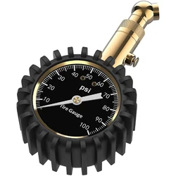 Dégonfleur de pneus/pneus rapide numérique, plage 0 100psi, pour voiture, camion, manomètre de pression, Interface rotative à 360 °, véhicule tout terrain 