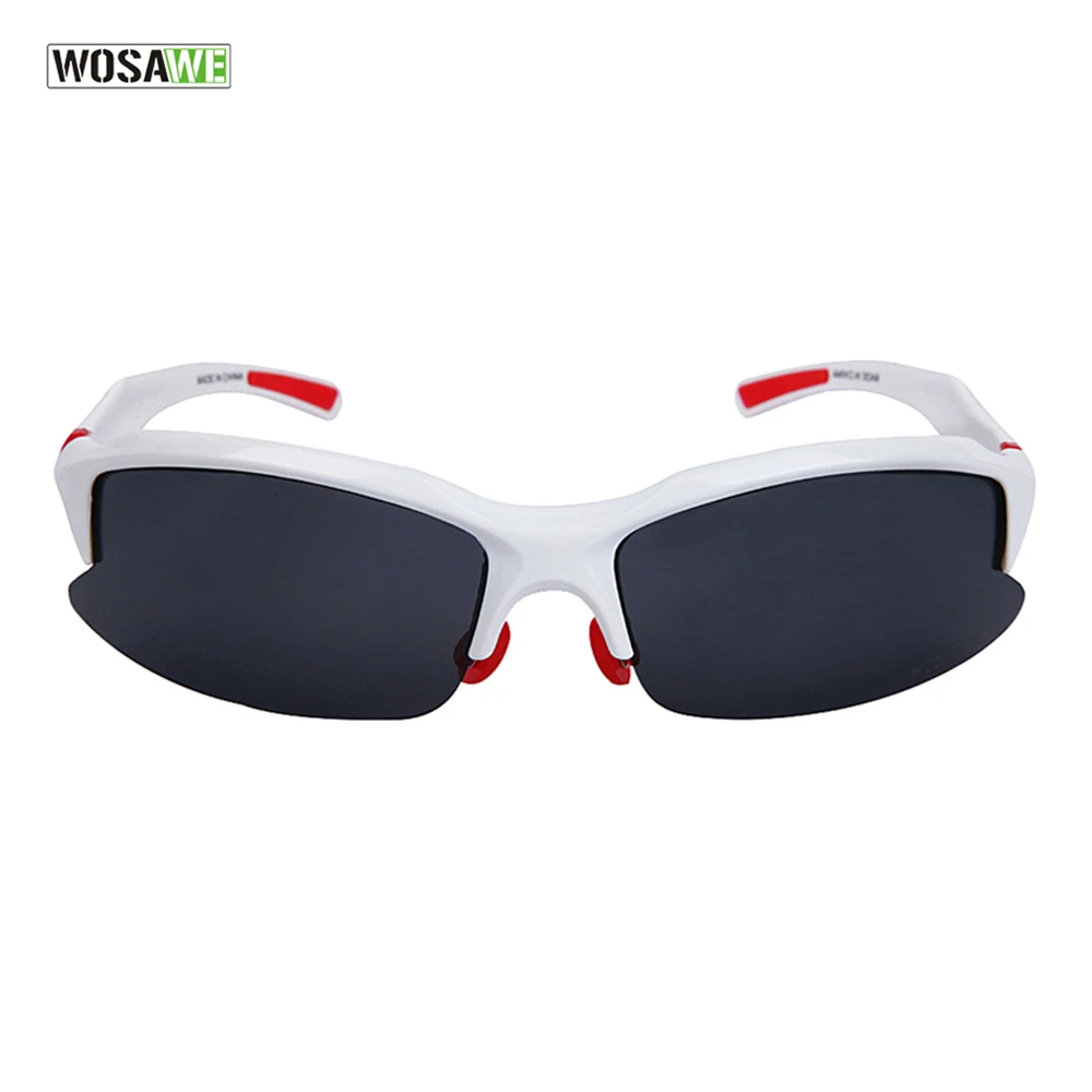 WOSAWE Bike Goggles Polarized Cycling Glasses Sports MTB Bicycle Sunglasses Eyewear Myopia Frame UV 400