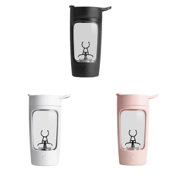 

650Ml USB Charging Mixing Cup Fruit Soaking Machine Sports Lemon Kettle Juice Shake Cup Home Travel Camping Portable Drinking Wa