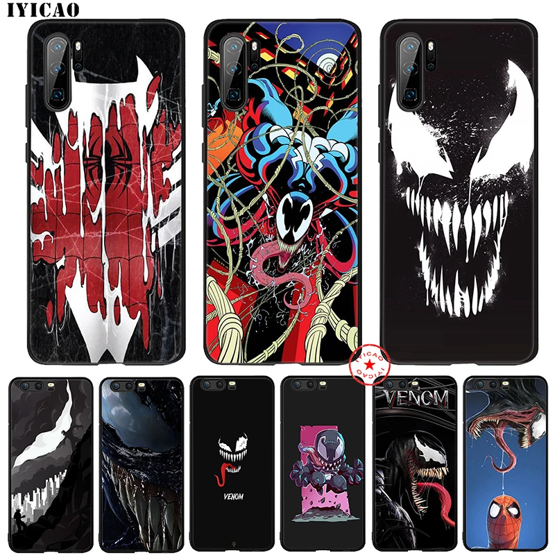 IYICAO Marvel Venom Newest Soft Case for Huawei P30 P20 P10 P9 P8 Lite Pro P Samrt Z Plus 2019 2018 2017 2016 2015 |