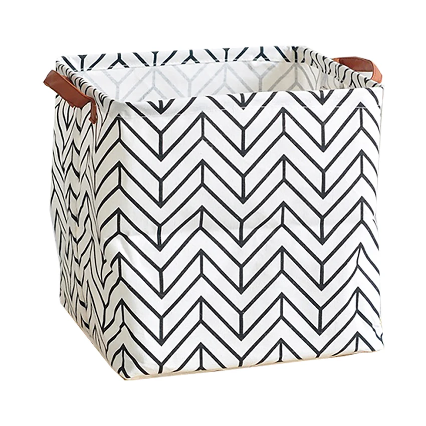 Waterproof Cube Storage Basket with Handles