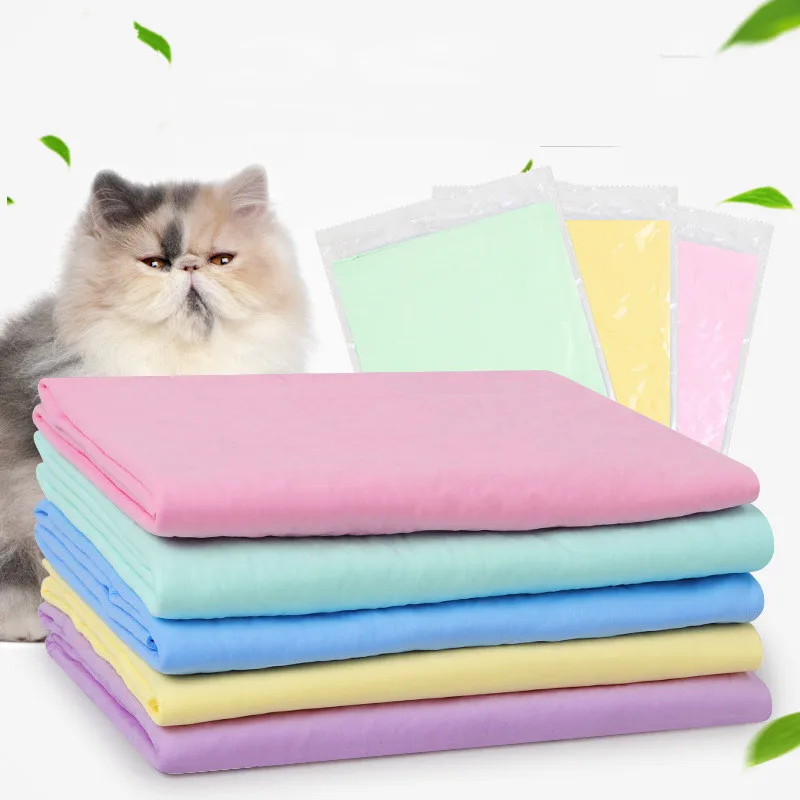 Bath-Towel Pet Dogs Super-Absorbent Small Medium Dog-Supplies PVA Cats Washable Large