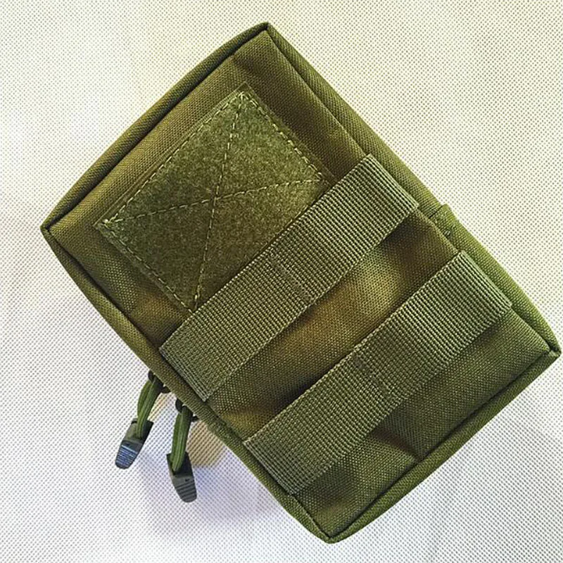 Tactical Outdoor Waist Bag Multifunctional EDC Molle Pouch Tool Zipper Waist Pack Accessory Durable Belt Pouch for Phone