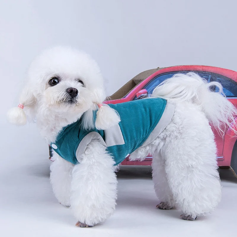 Pet Dog Clothes Winter Warm Dog Jacket Coat Puppy Clothes For Small Medium Dogs Pet Winter Outfit Down Cotton Padded Coat XS-XL